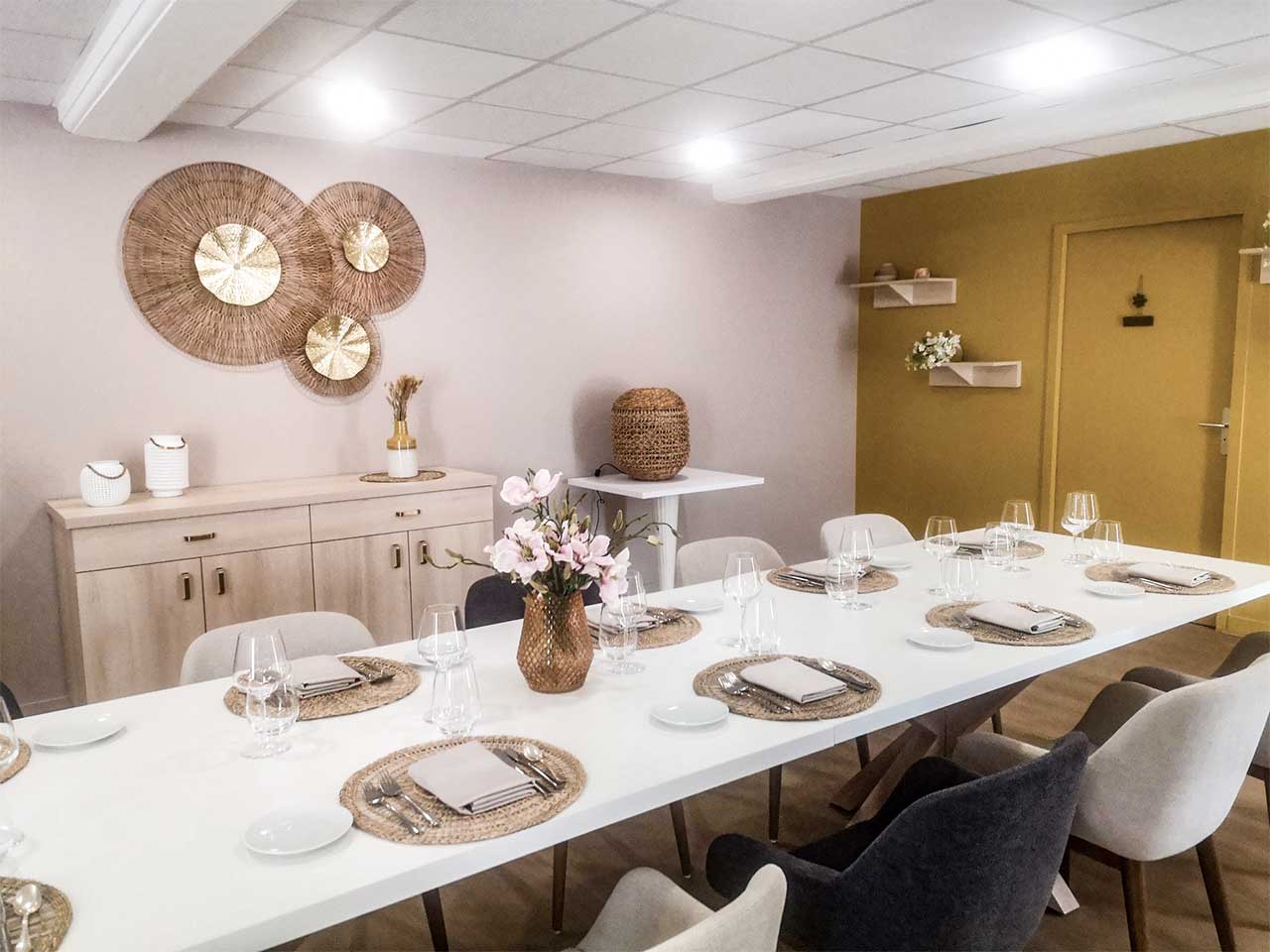 SALON PRIVE::repas de groupe